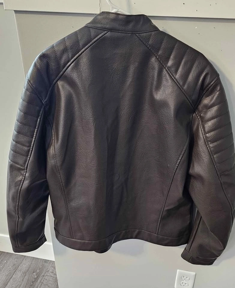 H&M leather jacket Brown - photo 4