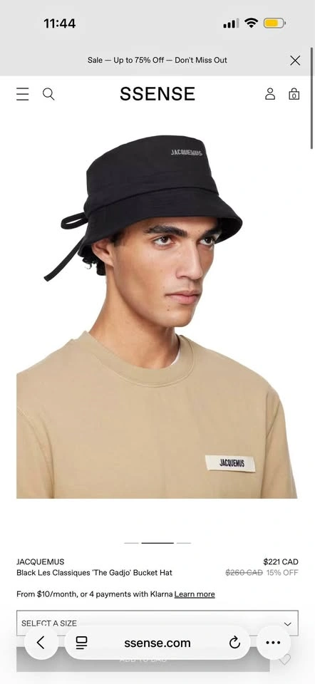 Jacquemus Bucket Hat