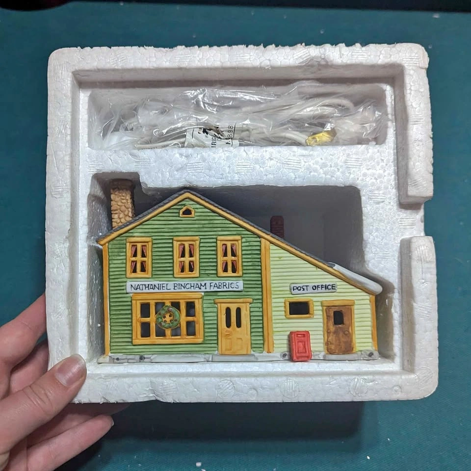 Department 56 New England Village Nathaniel Bingham Fabrics