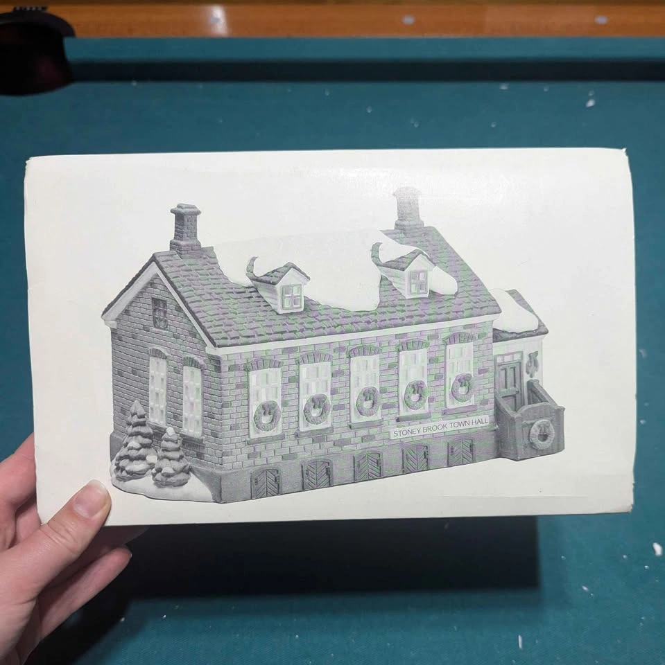 Department 56 - New England Village Series - Stoney Brook Town H - photo 3