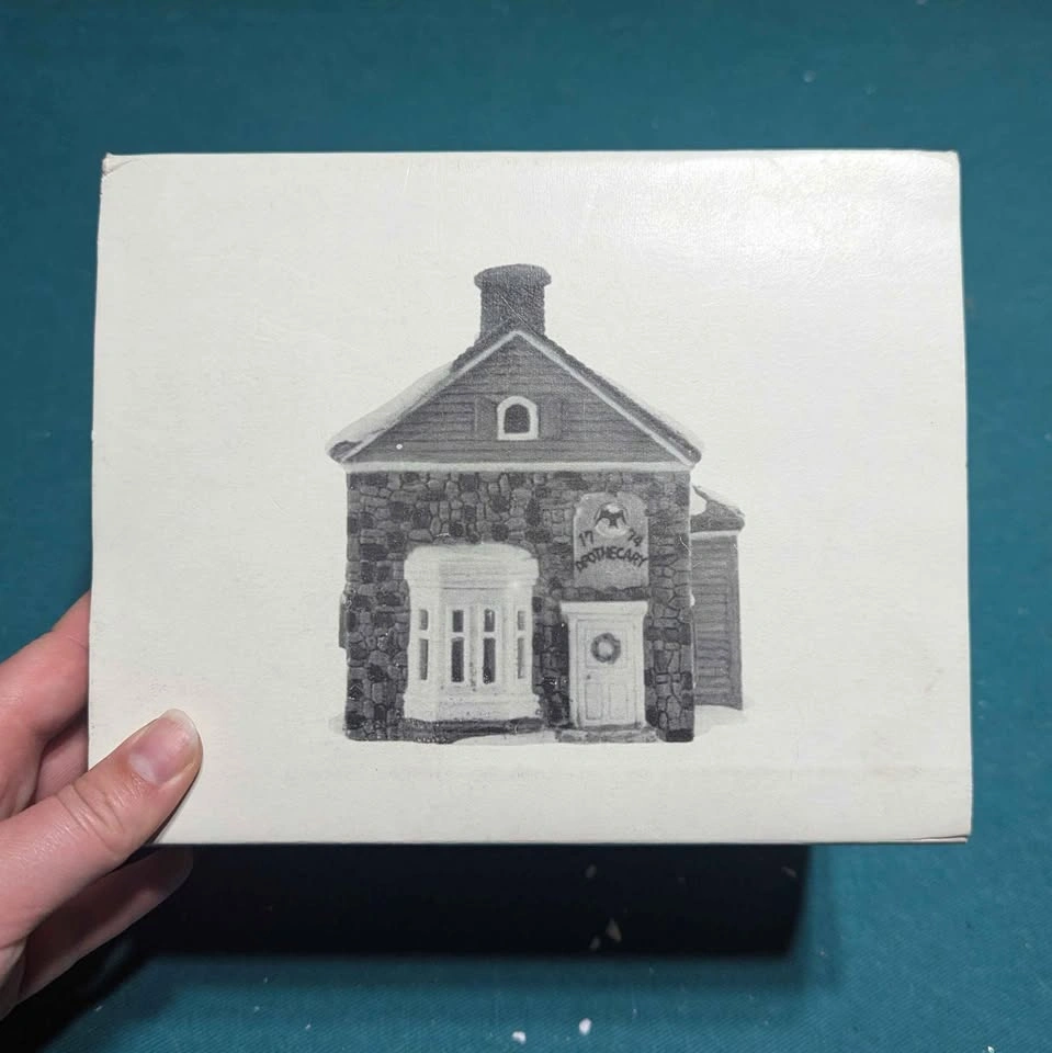 Department 56 - New England Village Series - Apothecary Shop - photo 2