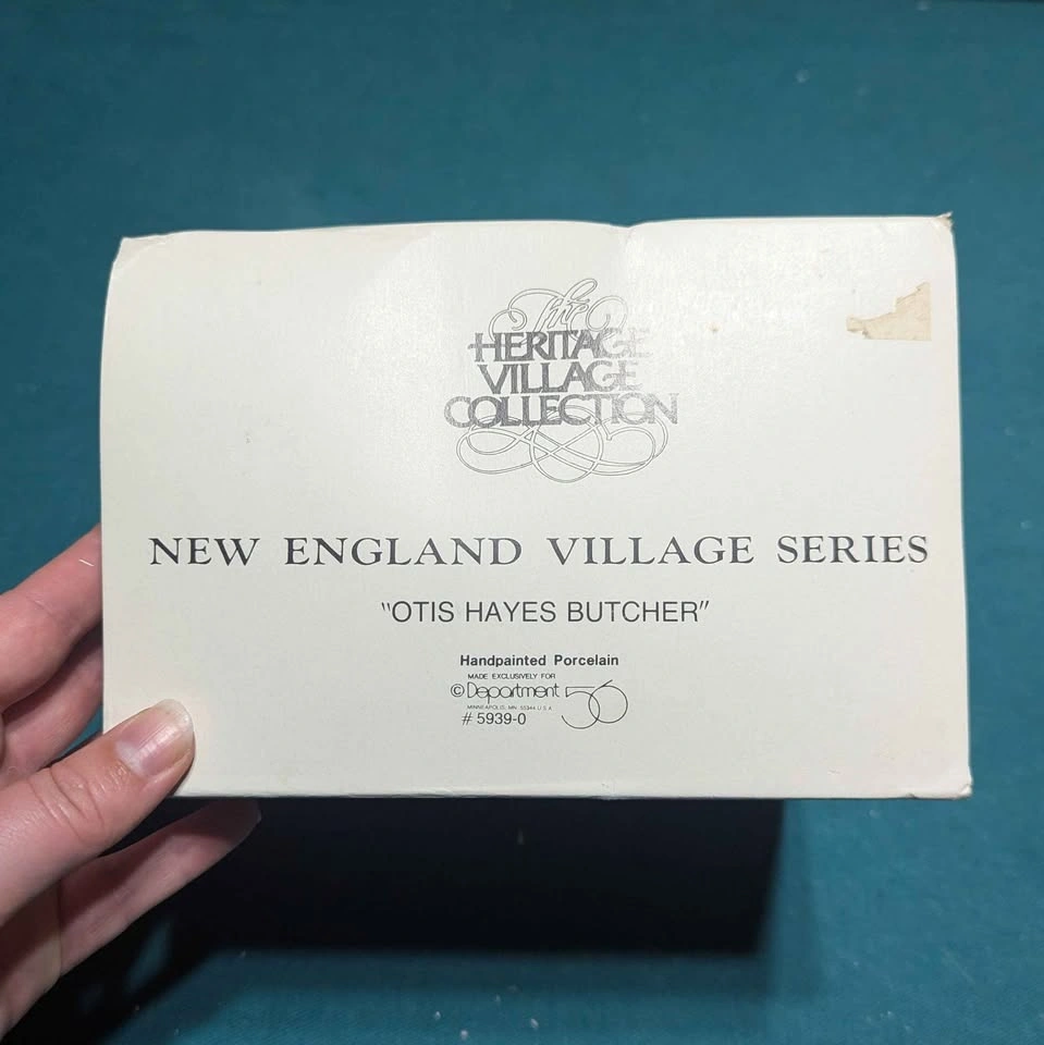 Department 56 - New England Village Series - Otis Hayes Butcher - photo 3
