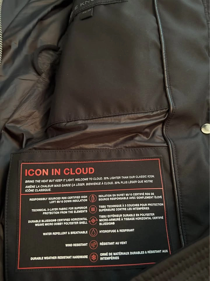 Brand New Moose Knuckles Cloud Berland Parka - Women's XS Black - photo 3