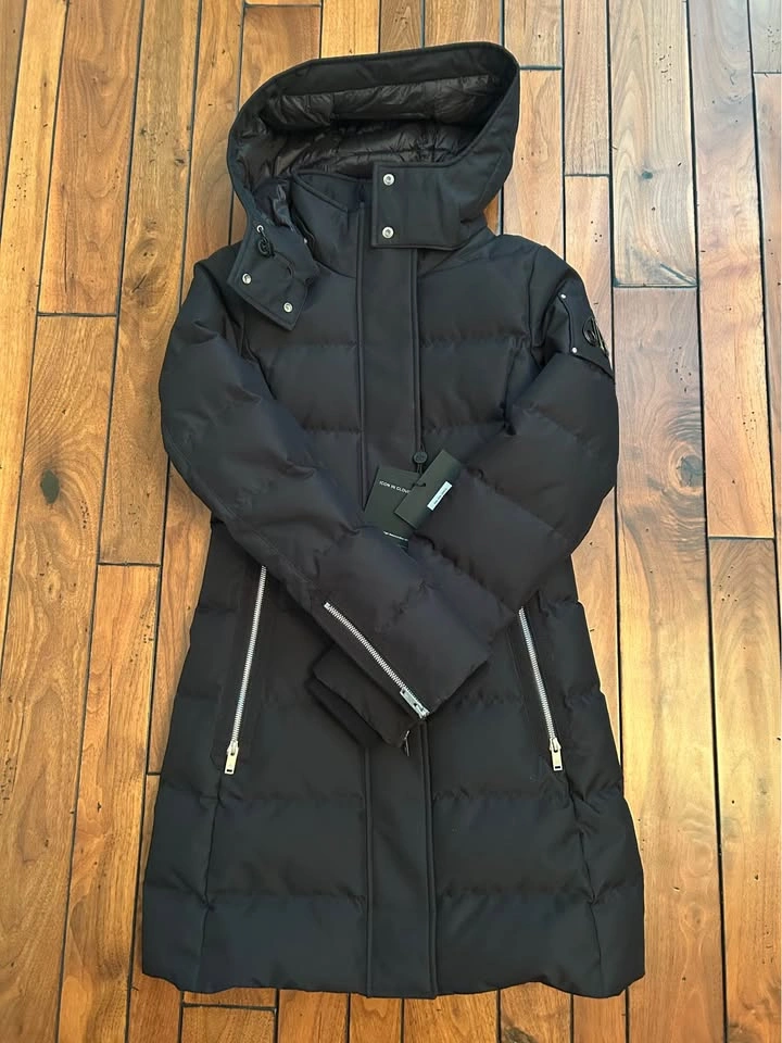 Brand New Moose Knuckles Cloud Berland Parka - Women's XS Black - photo 4
