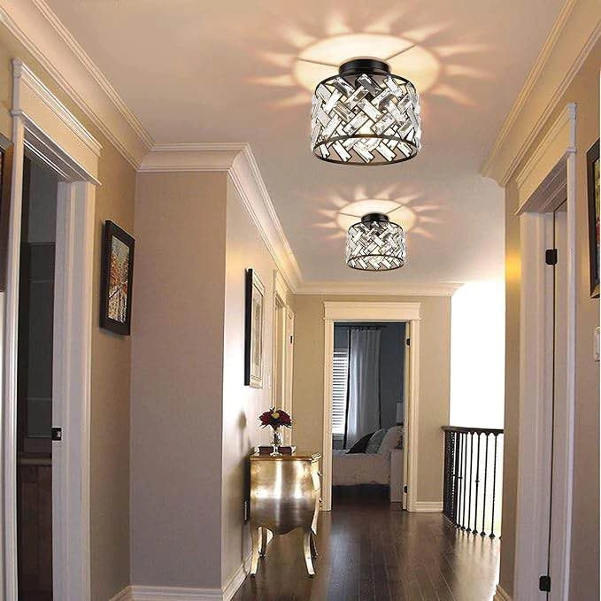 Crystal Light Fixture Ceiling Mount - photo 2