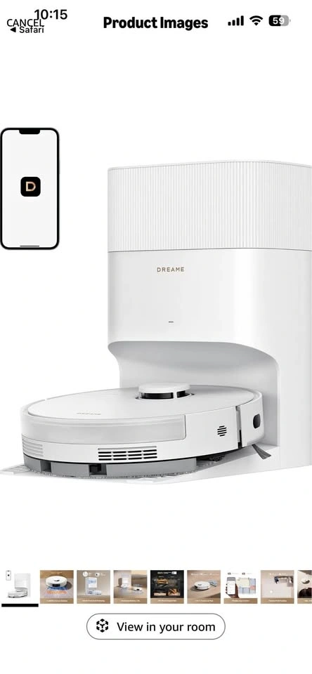 Dreame Robot Vacuum and Mop with Auto-Empty Base Brand New Seale