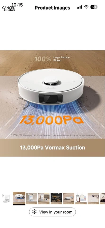 Dreame Robot Vacuum and Mop with Auto-Empty Base Brand New Seale - photo 2