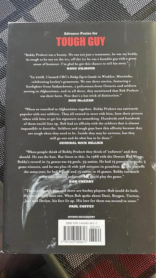 Tough Guy Bob Probert book - photo 2