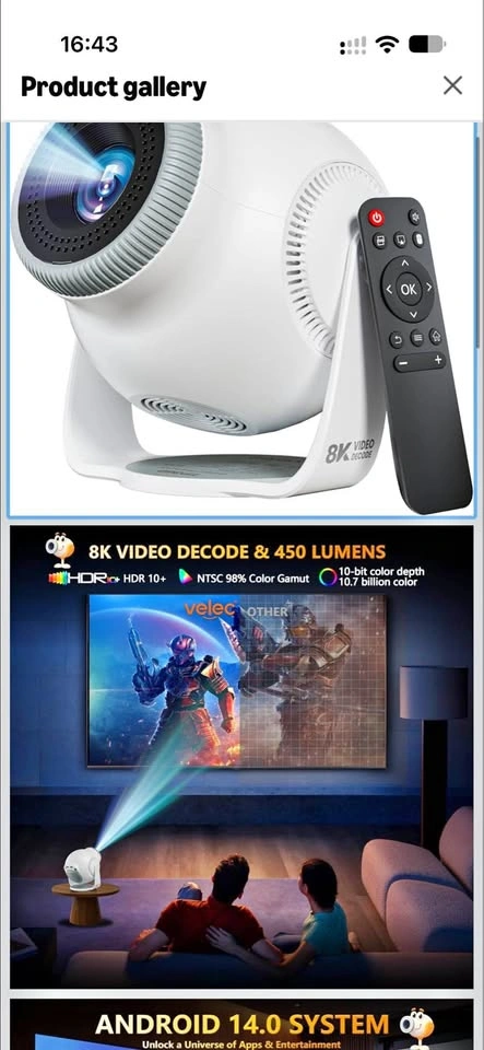 TP360 Mini Projector
