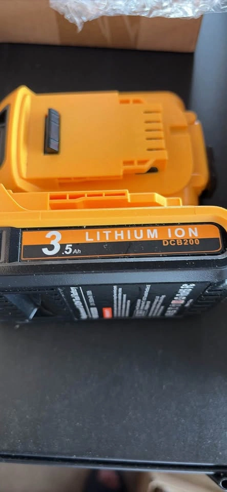 2 pack 3.5 Ah Replacement Battery for DeWalt 20V/60V/120V - photo 2