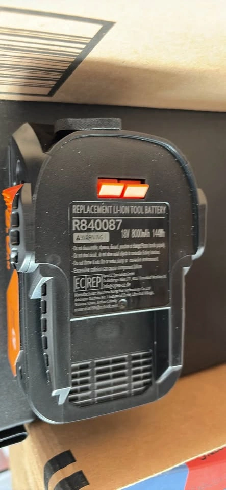 8000mAh Battery Replacement for Ridgid 18V Tools - photo 2