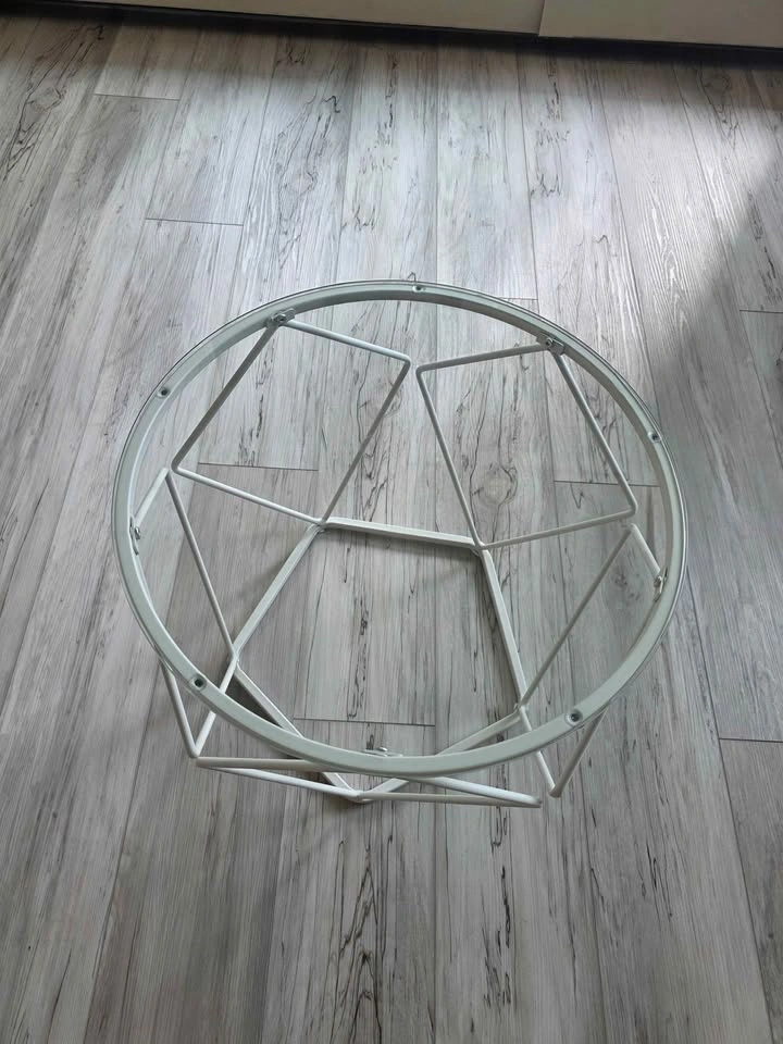 Glass coffee table