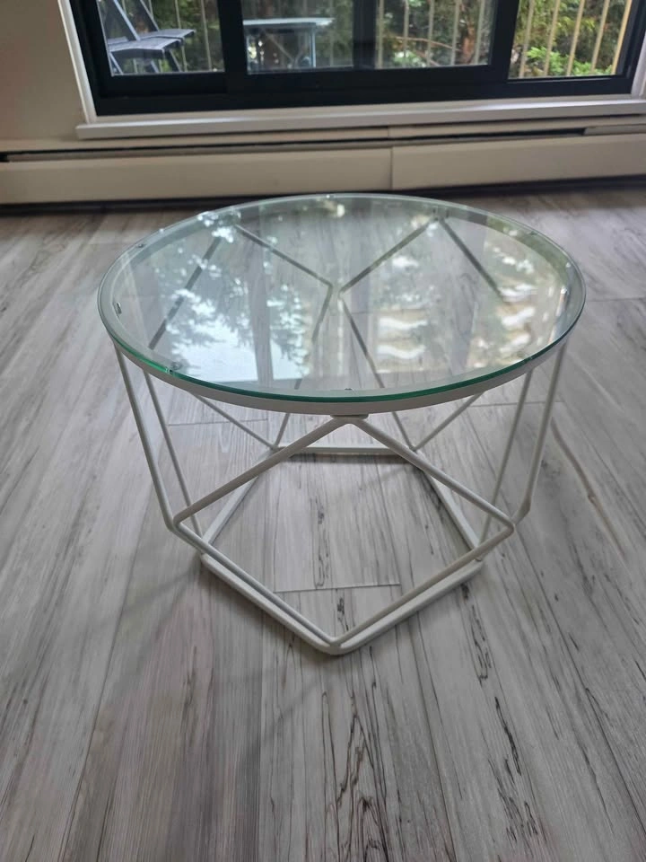 Glass coffee table - photo 2