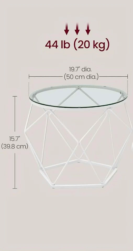 Glass coffee table - photo 3