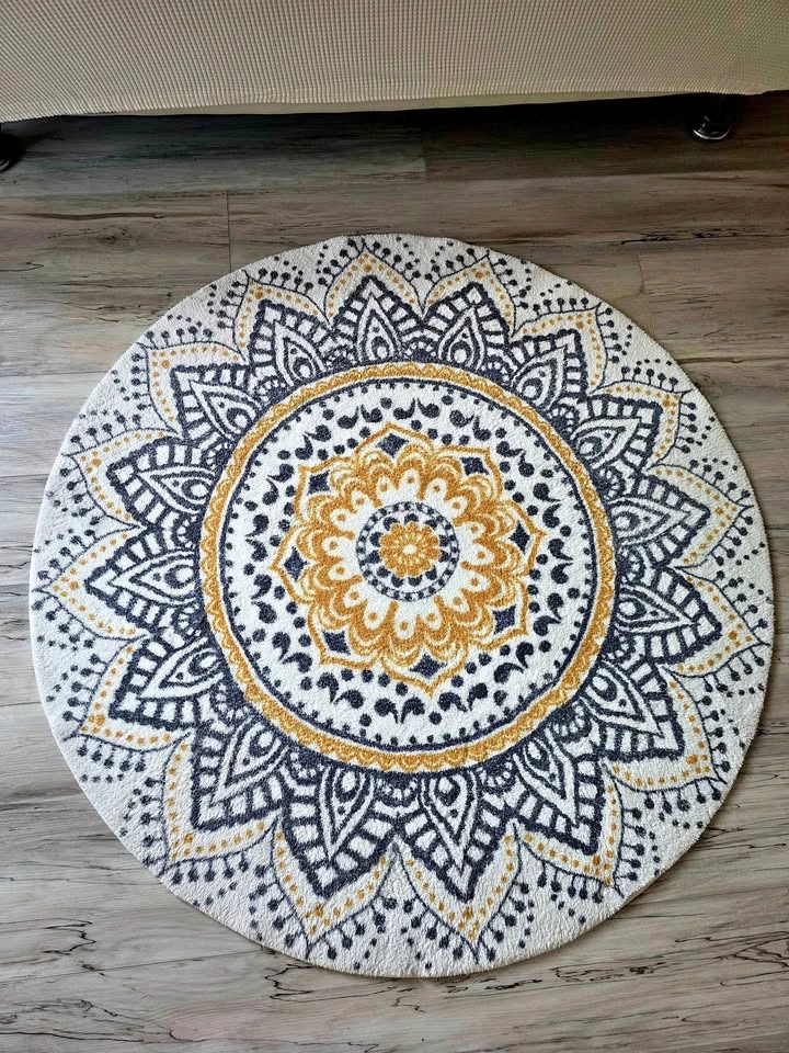 Aesthetic bohemian rug