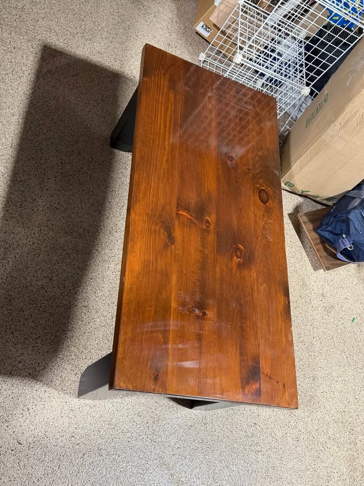 Solid Wood Coffee Table 46” L × 22” W - photo 5