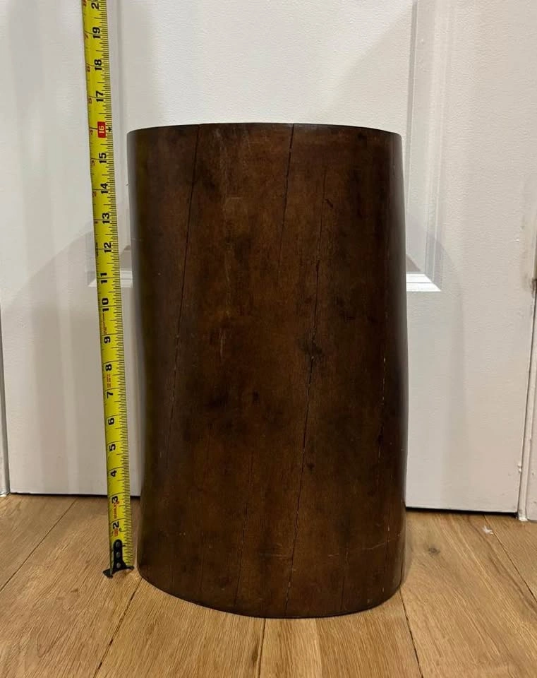 Hand made wooden stump - photo 2