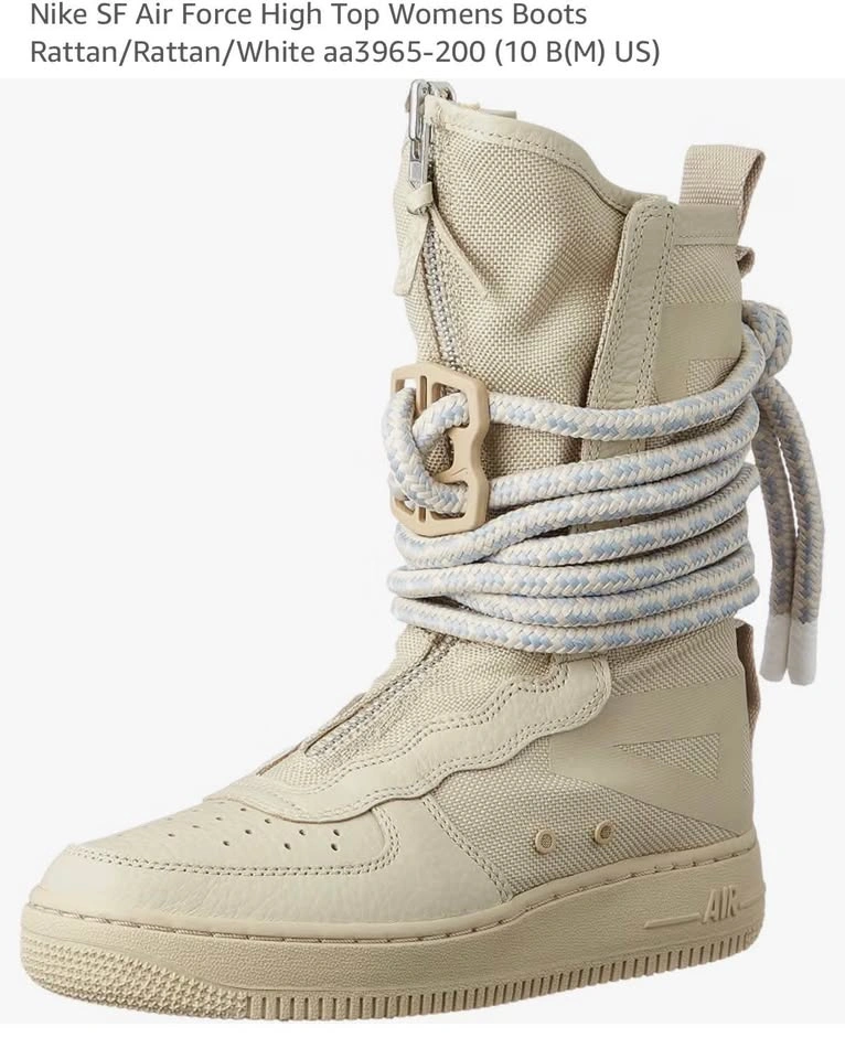 Used Women's Nike SF Air Force High Top Boots - Size 11.5 - photo 2
