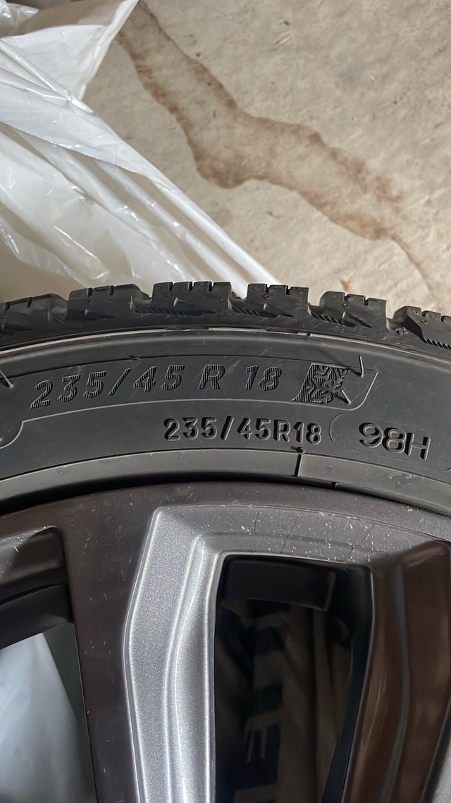 Lexus IS300 Michelin Winter Tires & Rims (Set of 4) - photo 4