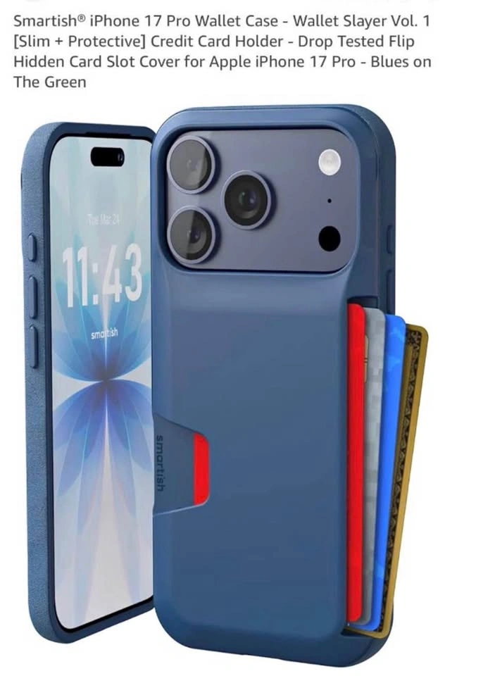 17 Pro Wallet Case