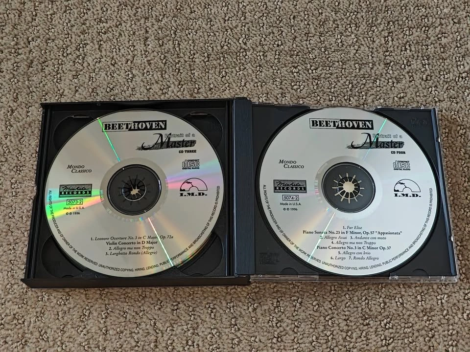 Ludwig van Beethoven Portrait Master - CD Classical Music 4 CDs - photo 5