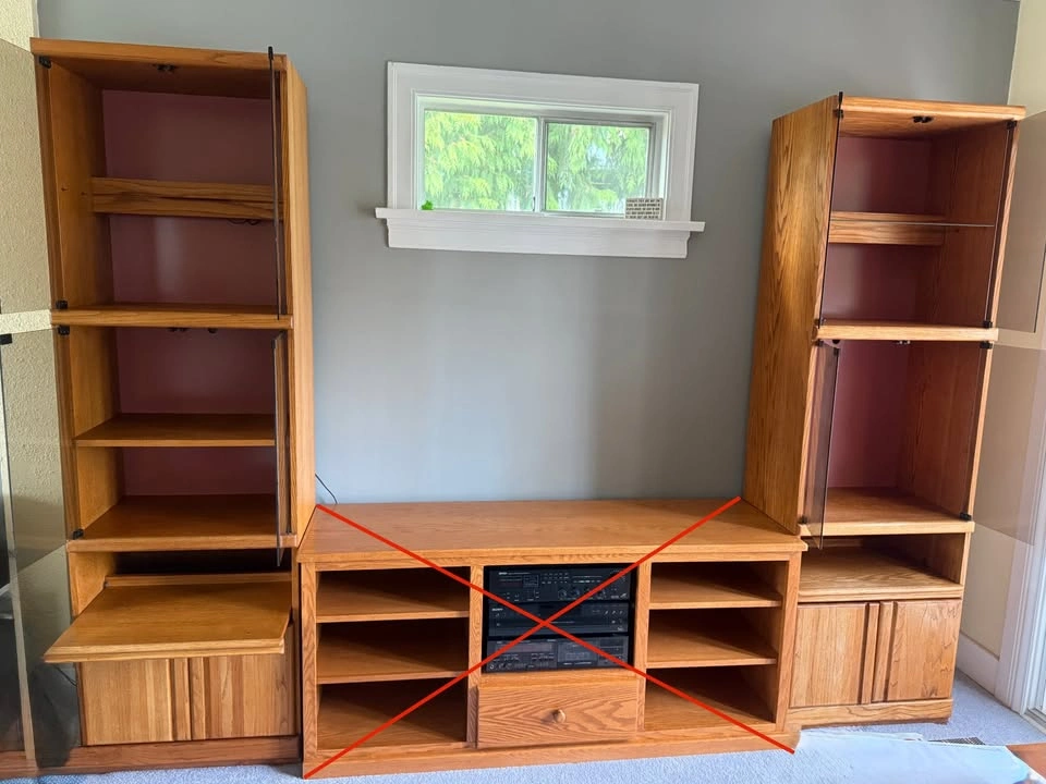 Pair of Oak-Finish Display Towers – $185 OBO - photo 2