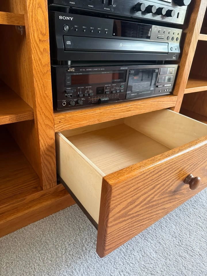 Solid Oak Centre Console / Storage Cabinet – $380 OBO - photo 3