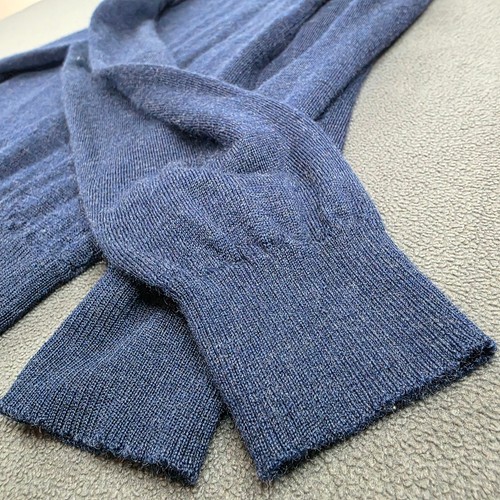 Calvin Klein 100% Extra Fine Merino Wool Men’s V Neck Sweater Bl - photo 4