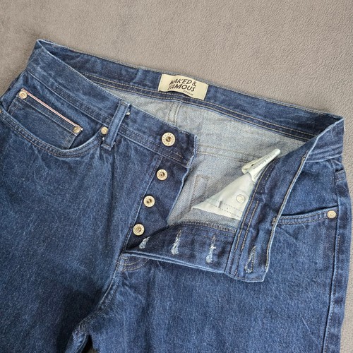 Naked and Famous Jeans Mens Size 34 (Fits 33x29) Selvedge - photo 4
