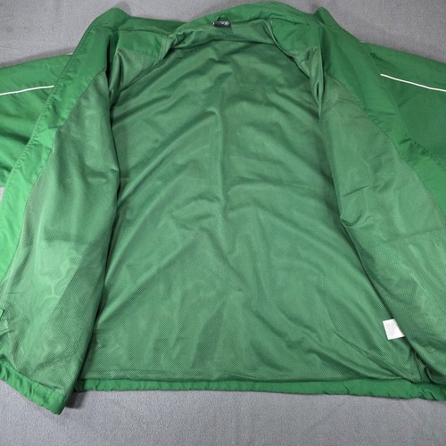 Vintage Y2K Nike Team Full Zip Windbreaker Jacket Mens XXL Green - photo 5