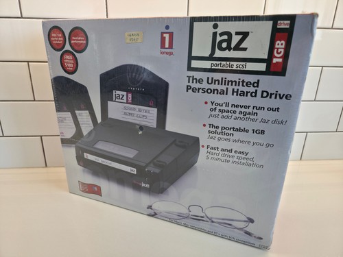 iomega jaz 1GB portable scsi drive - NEW SEALED - photo 2
