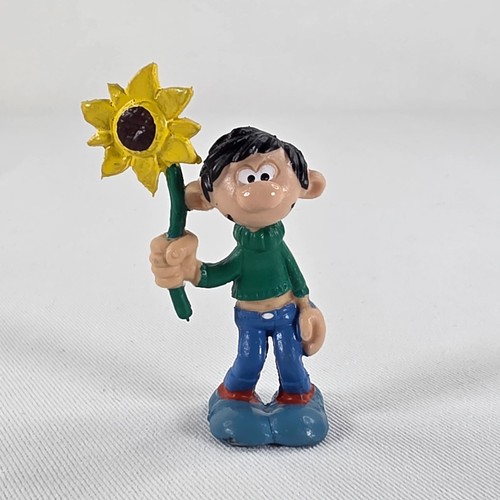Vintage 1980 Bully Gaston Lagaffe Franquin Sunflower Figure