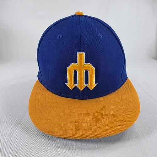 Seattle Mariners New Era 59FIFTY Cooperstown Cap Size 7 1/2