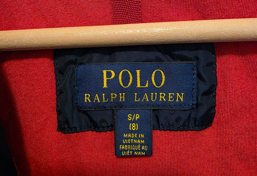 Ralph Lauren Boys Polo Bear Baseball Coach Jacket Navy Blue - photo 3