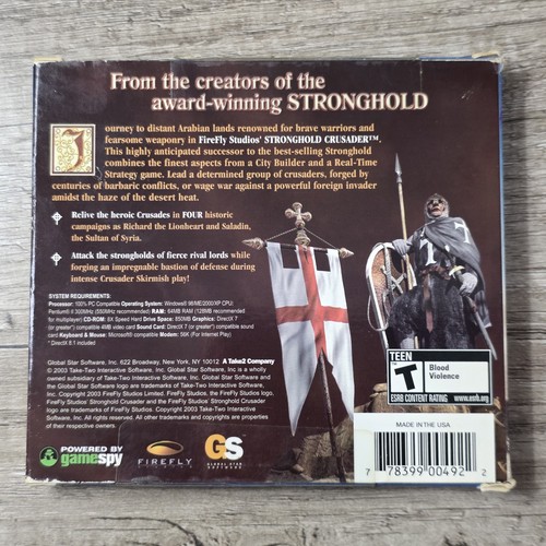 Stronghold: Crusader PC Video Game 2003 Edition - photo 5