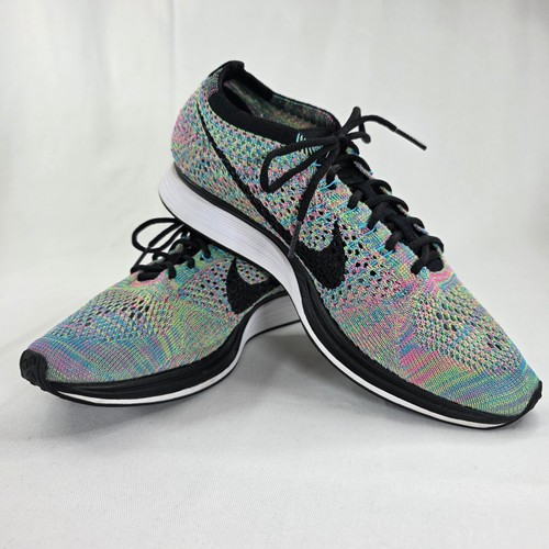 Nike Flyknit Racer Multicolor 2.0 Mens Running Shoes Size 7