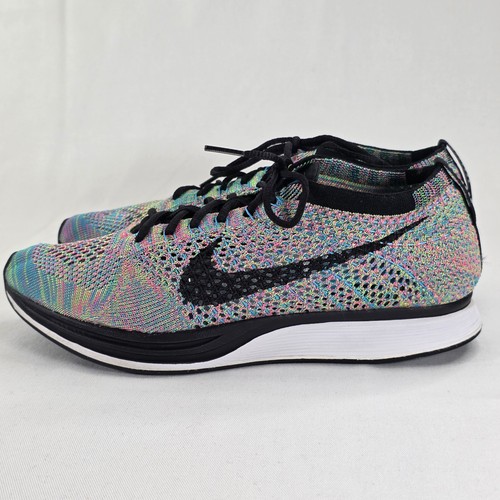 Nike Flyknit Racer Multicolor 2.0 Mens Running Shoes Size 7 - photo 4