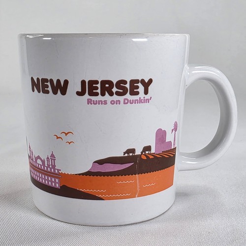 Dunkin' Donuts Coffee Mug New Jersey Runs on Dunkin' 2013 - photo 2