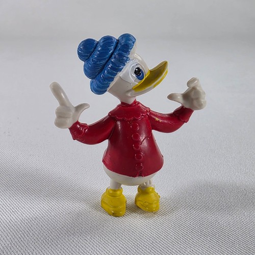 Vintage Heimo Disney PVC Figurines Lot - Grandma Duck & Wolf - photo 2