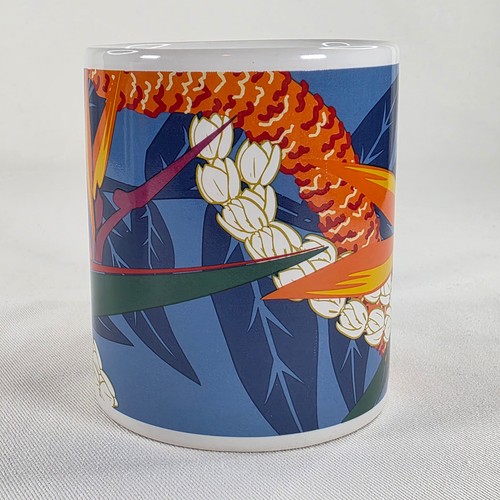 Vintage 1999 Hilo Hattie Mugs Pair Island Heritage Bird of Parad - photo 3