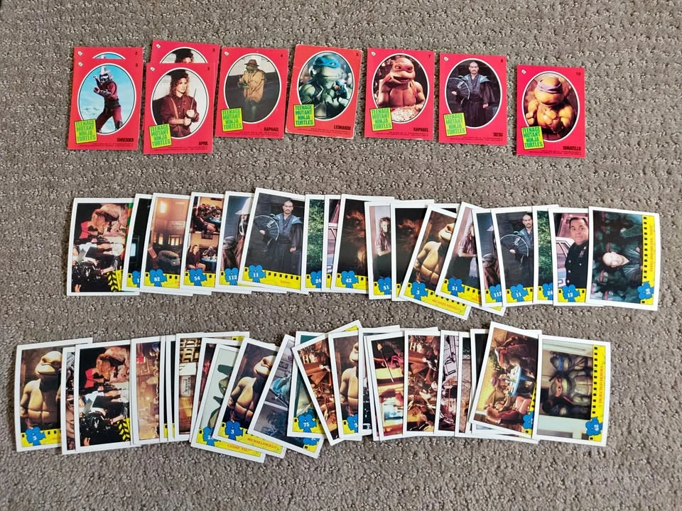 Teenage Mutant Ninja Turtles - Movie Trading Cards - 1990 Topps
