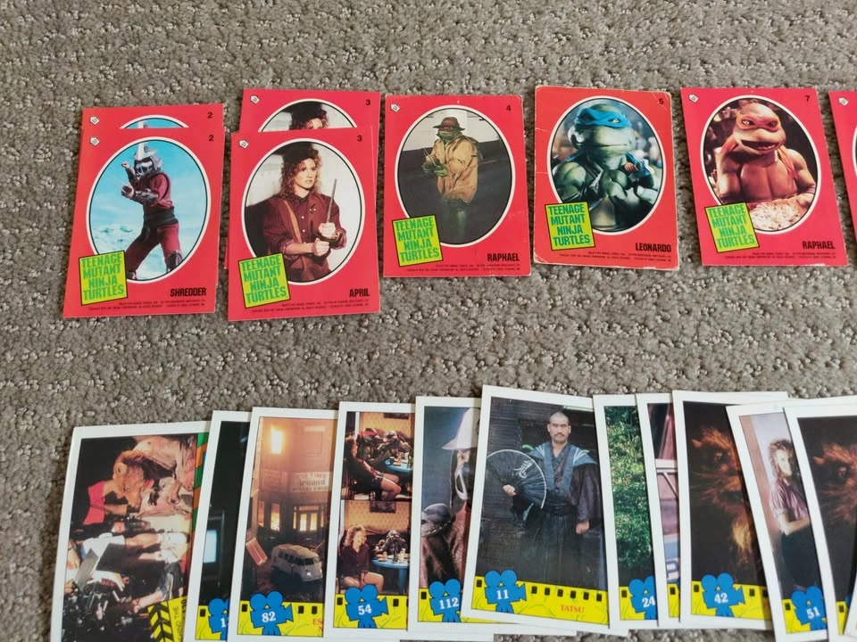 Teenage Mutant Ninja Turtles - Movie Trading Cards - 1990 Topps - photo 2