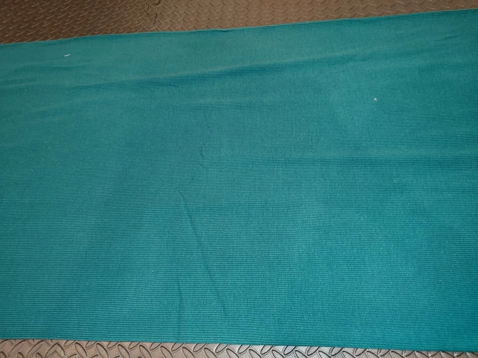 11 feet Teal/Jade Ribbed Knit Tubing Fabric – 42" Total Width - photo 3