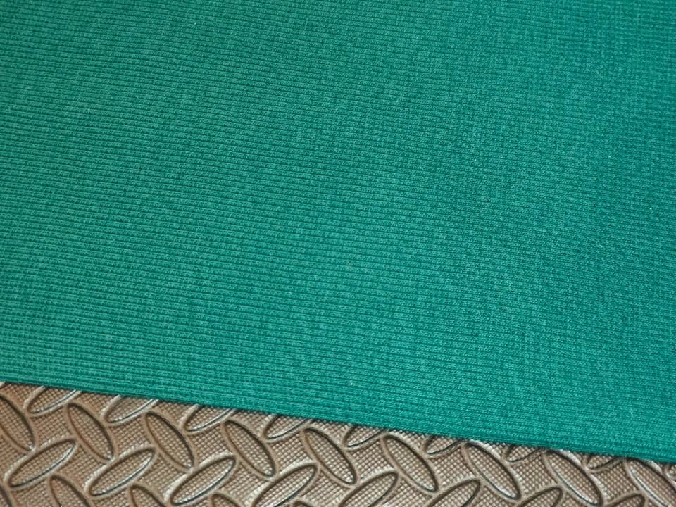 11 feet Teal/Jade Ribbed Knit Tubing Fabric – 42" Total Width - photo 4
