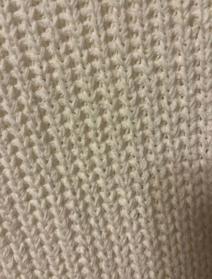 Abercrombie & Fitch Ivory Chunky Knit Sweater Vest - Size XS - photo 4