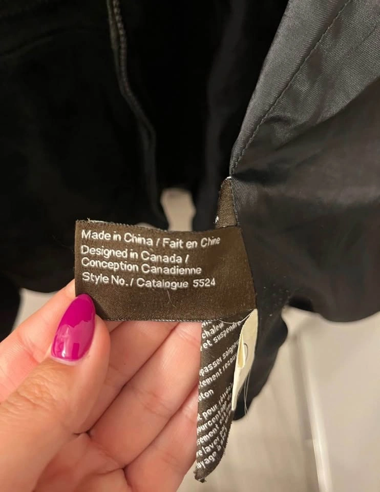 Vintage Danier Black Genuine Suede Leather Jacket - XL (20-22) - photo 5