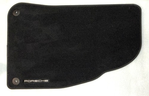 Porsche Cayenne 9Y0 OEM Genuine Black Carpet Mats (Set of 4) - photo 2