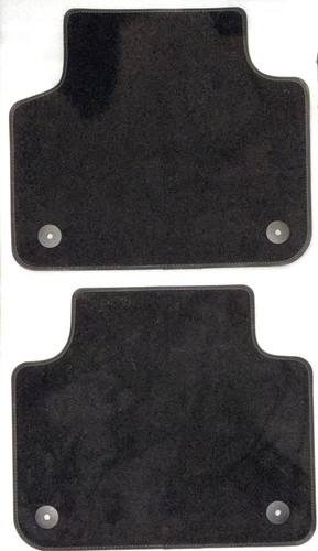 Porsche Cayenne 9Y0 OEM Genuine Black Carpet Mats (Set of 4) - photo 4