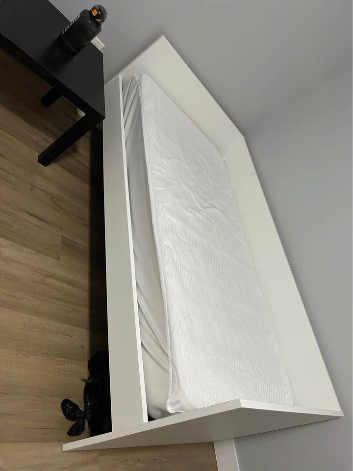 IKEA White Twin Daybed Frame with Mattress - photo 2
