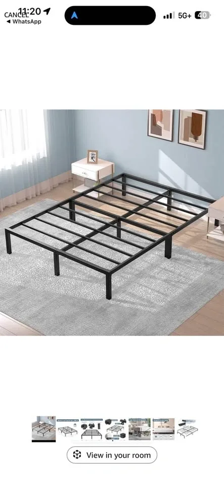 Queen metal bed frame - photo 3